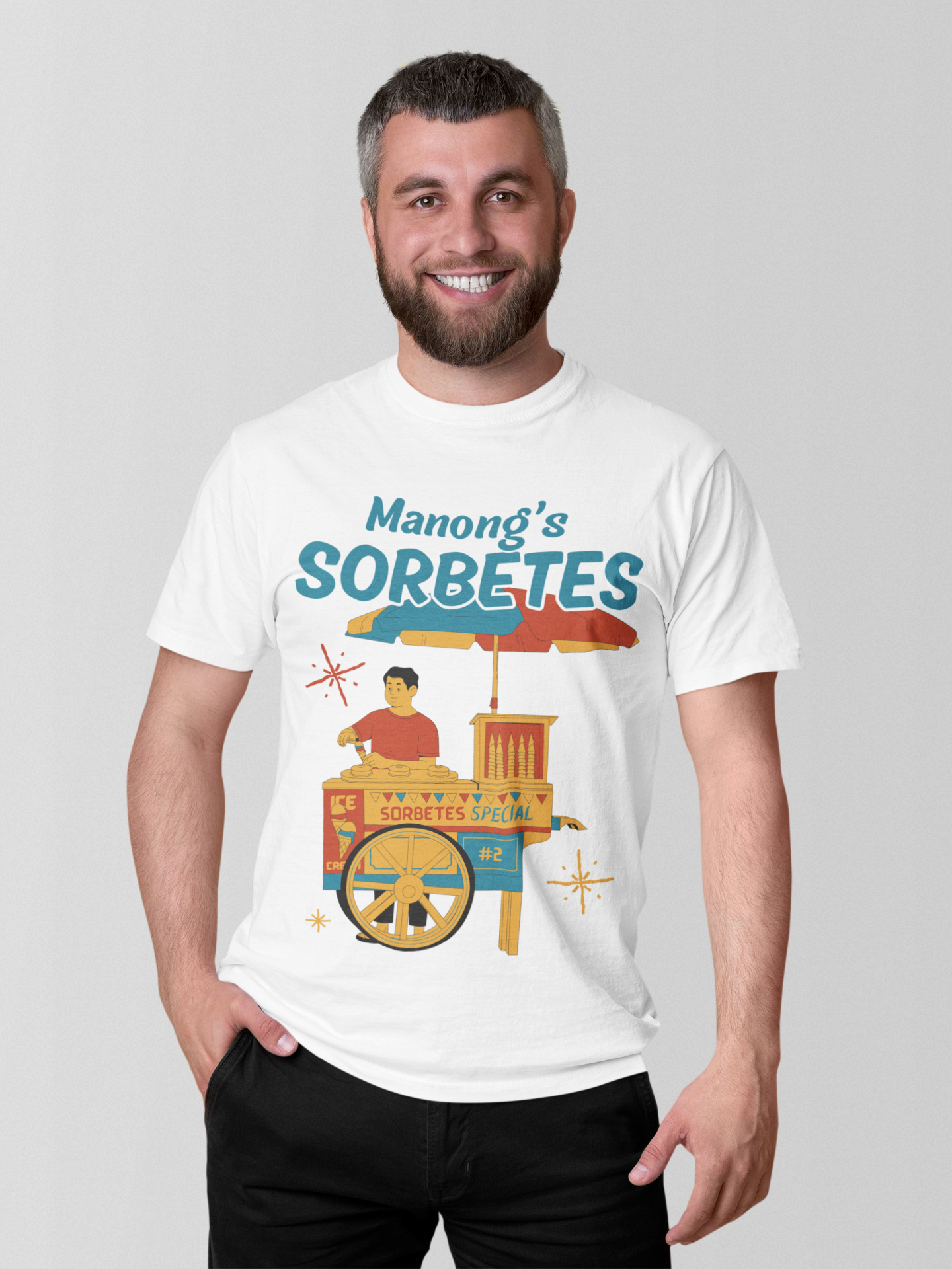 SORBETES 3 - Filipino Food (Basic Tee)