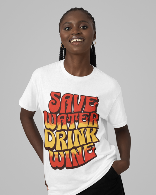 RED WINE - Drinks (Basic Tee)