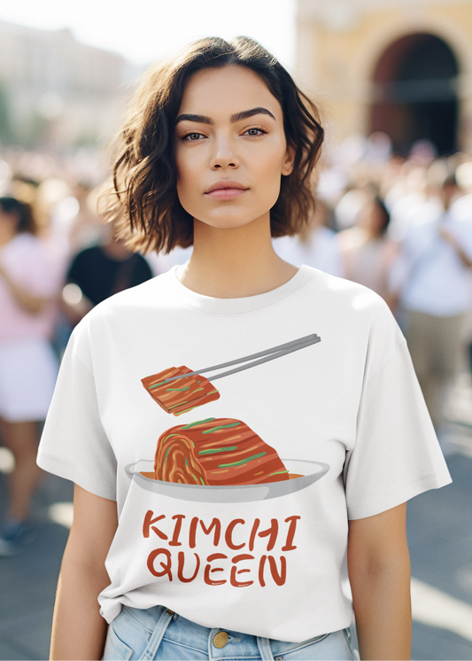 KIMCHI QUEEN - Korean Food (Basic Tee)