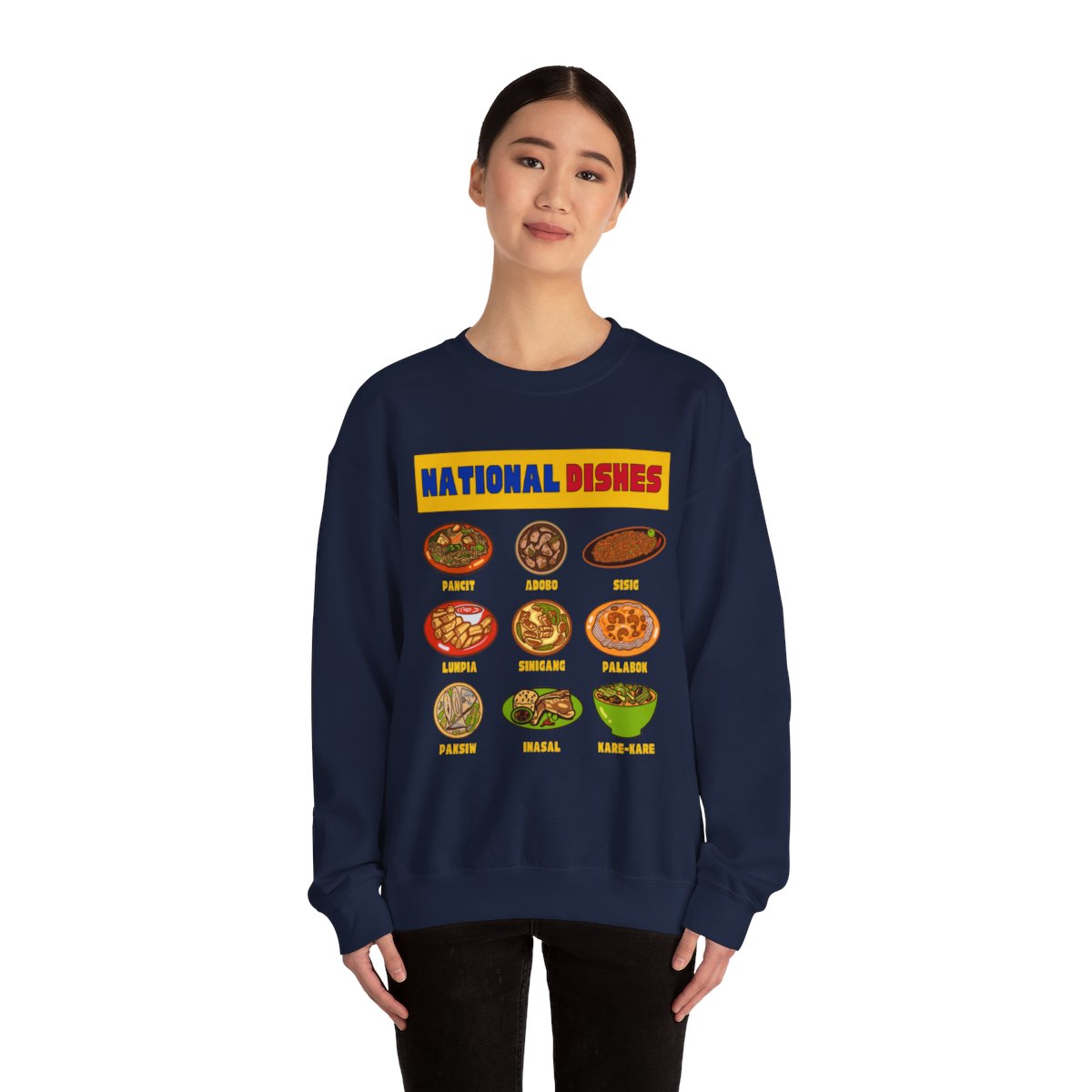 NATIONAL DISHES - Filipino Food (Sweatshirt)