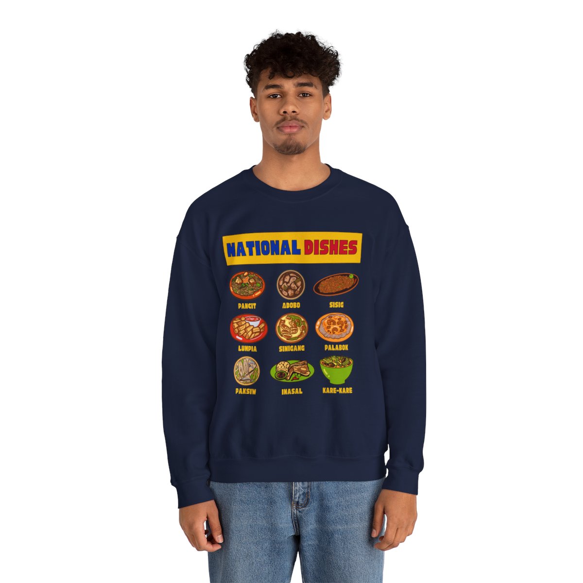 NATIONAL DISHES - Filipino Food (Sweatshirt)