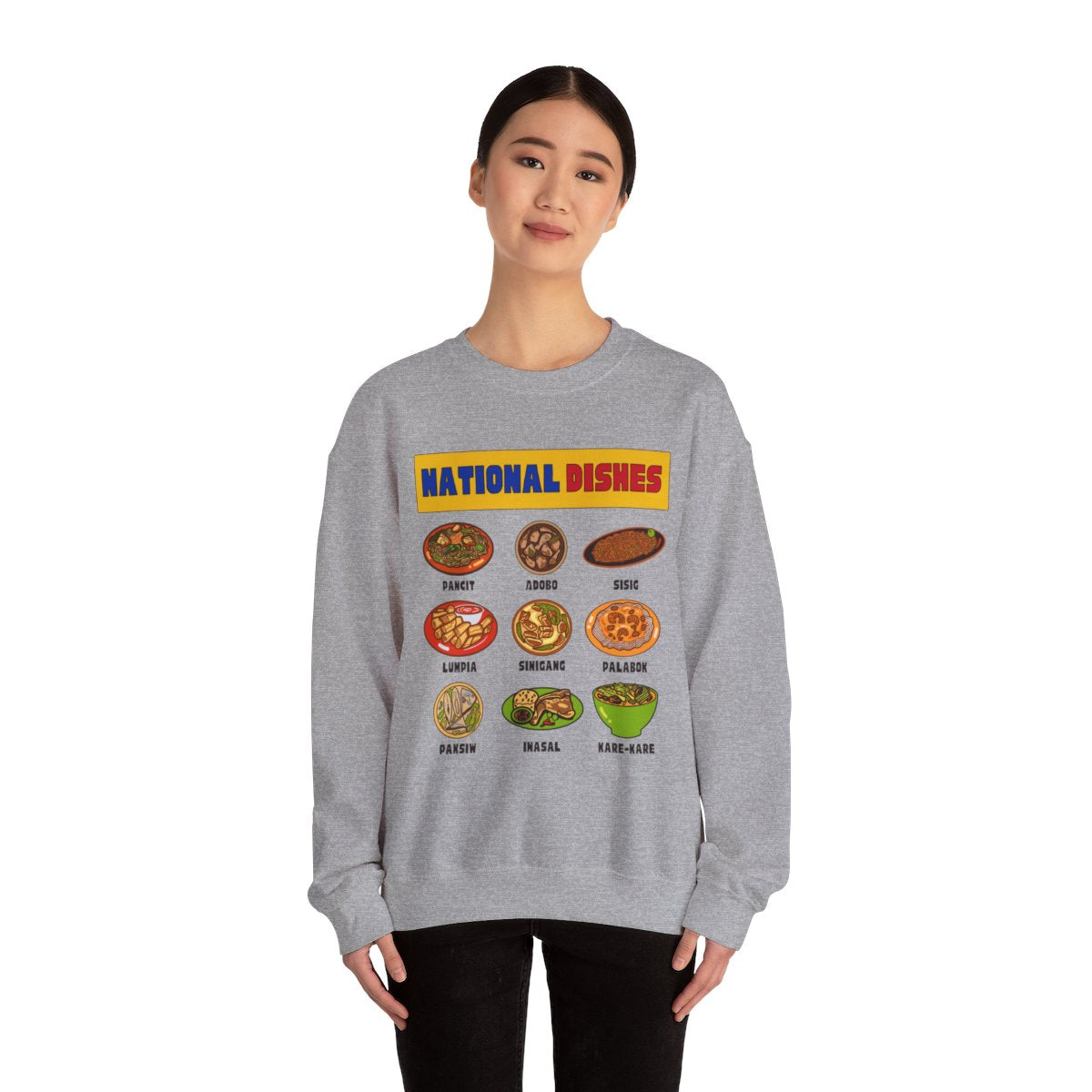 NATIONAL DISHES - Filipino Food (Sweatshirt)