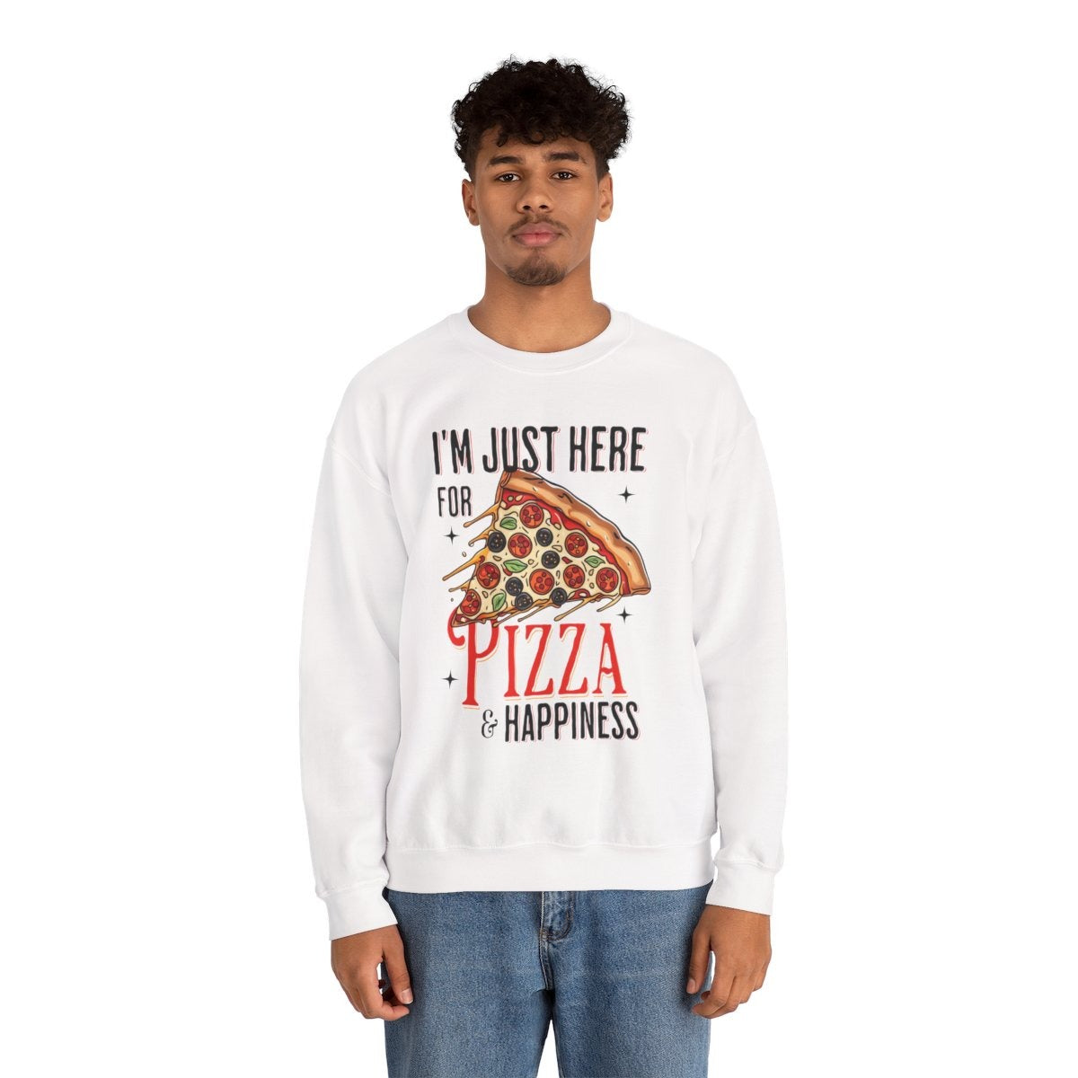 WHITE PIZZA - Pizza (Sweatshirt)