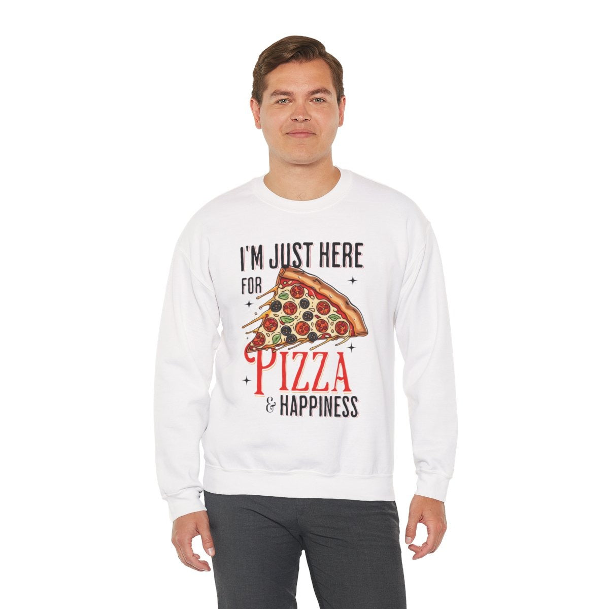WHITE PIZZA - Pizza (Sweatshirt)