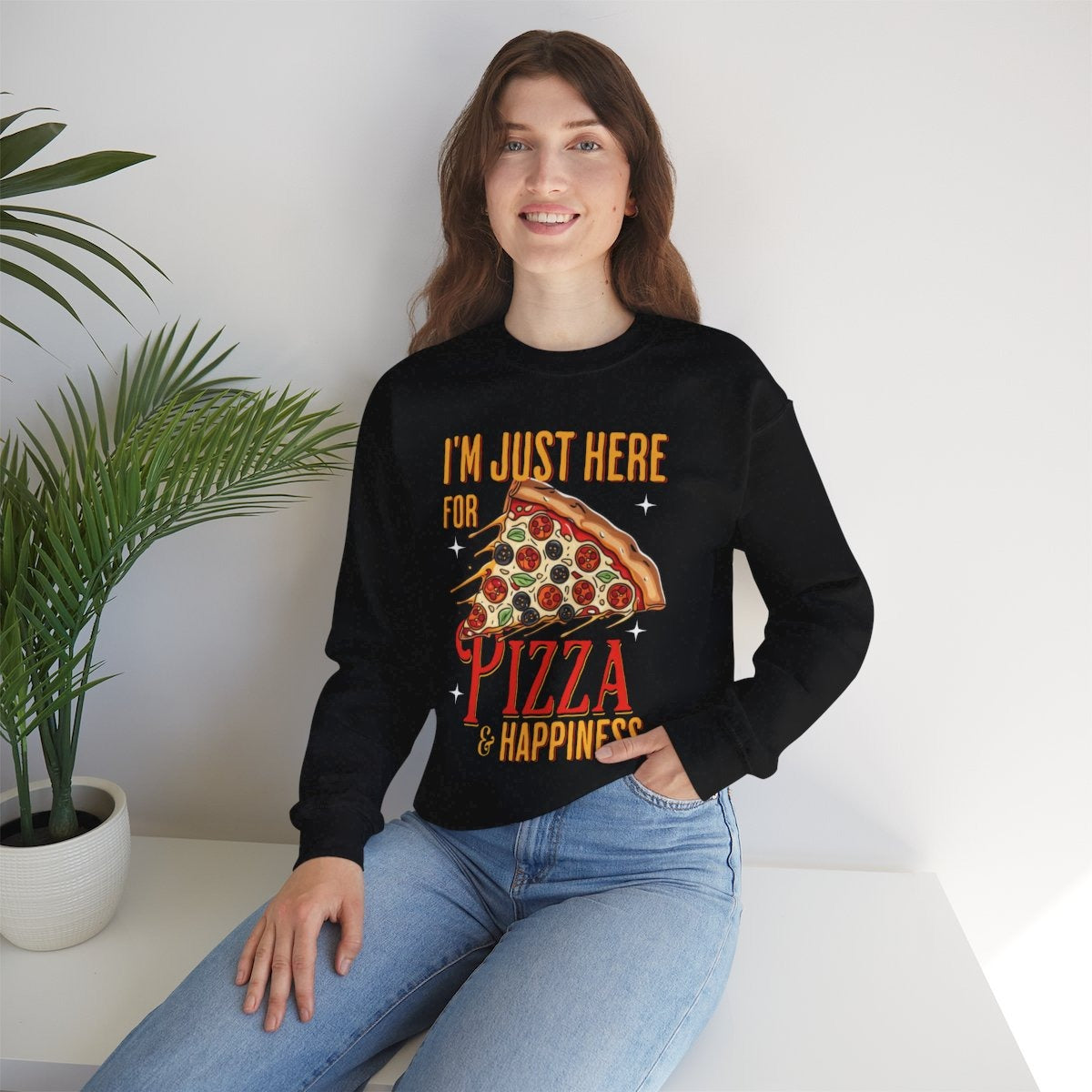 WHITE PIZZA - Pizza (Sweatshirt)