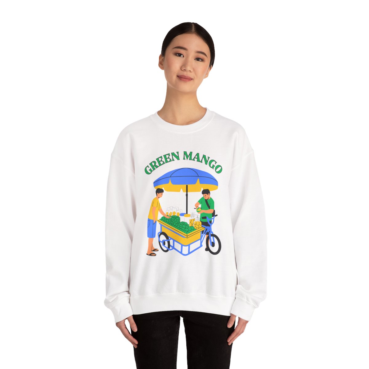 GREEN MANGO 1 - Filipino Food (Sweatshirt)