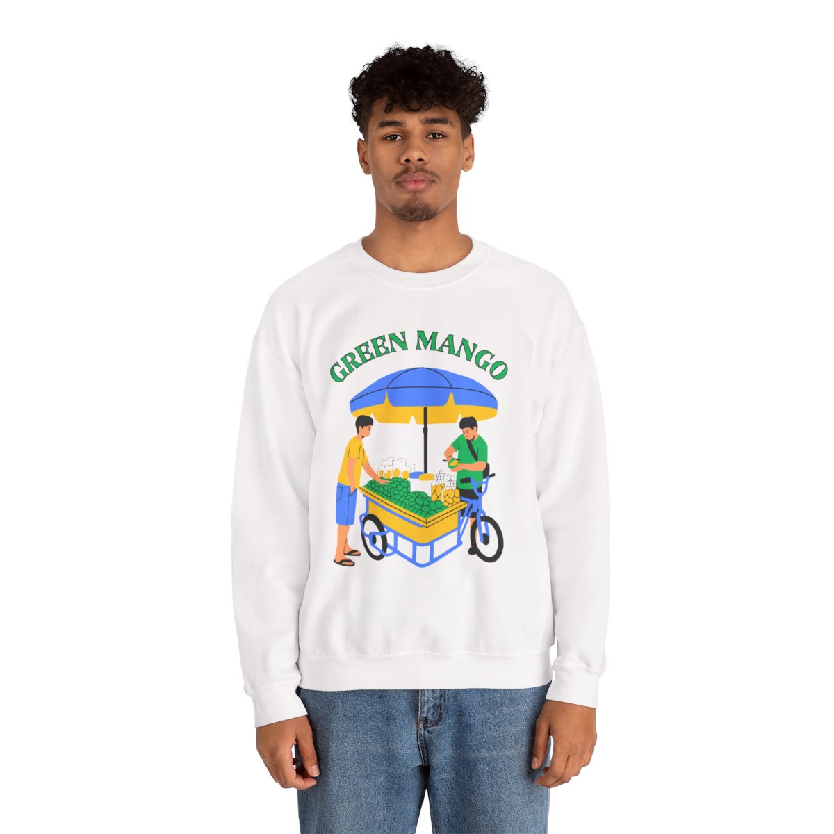 GREEN MANGO 1 - Filipino Food (Sweatshirt)