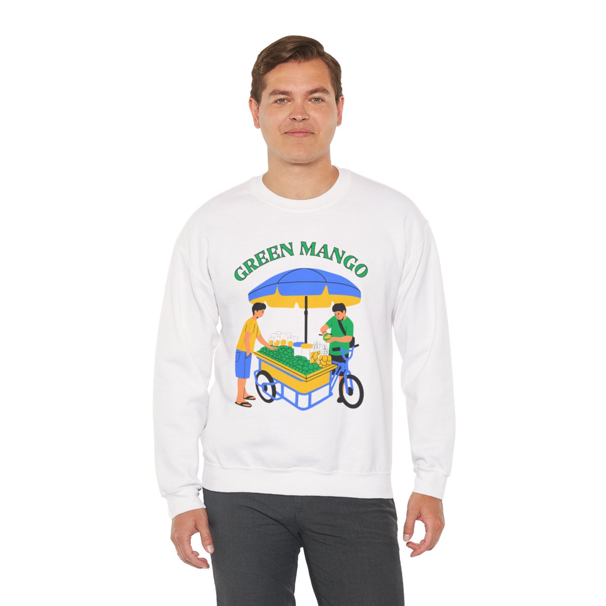 GREEN MANGO 1 - Filipino Food (Sweatshirt)
