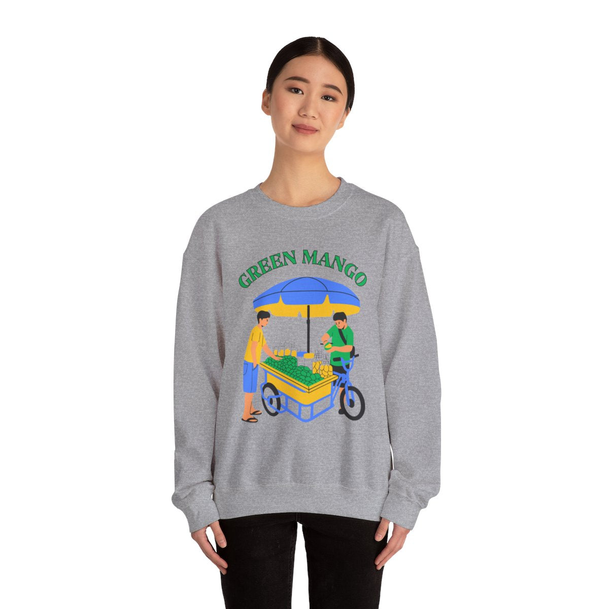 GREEN MANGO 1 - Filipino Food (Sweatshirt)