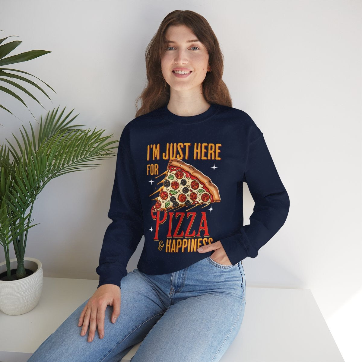 WHITE PIZZA - Pizza (Sweatshirt)
