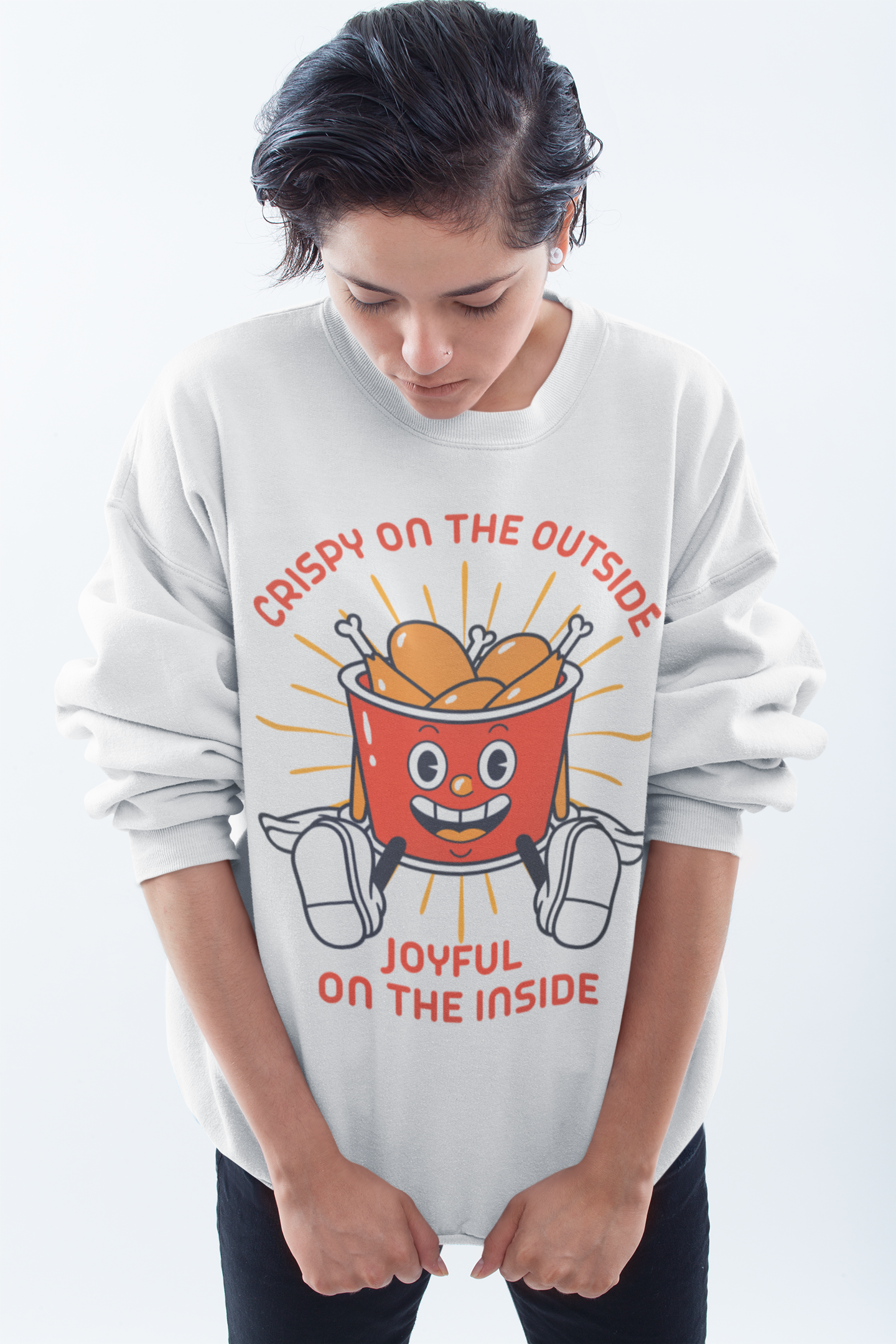 FRIED CHICKEN BUCKET - Filipino Food (Sweatshirt)