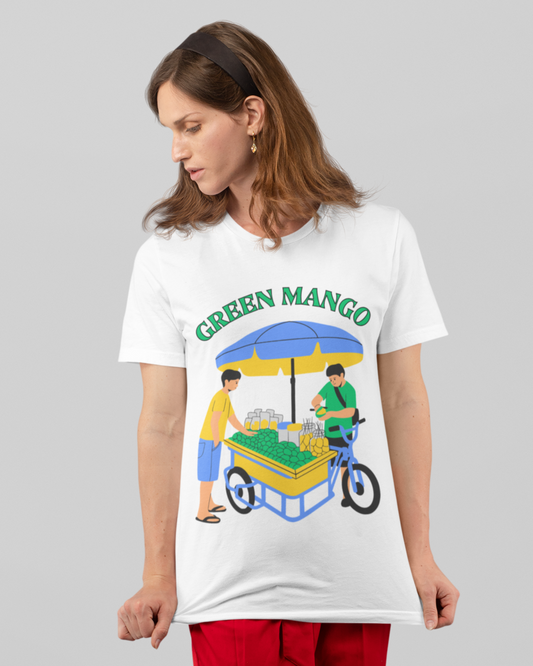 GREEN MANGO 1 - Filipino Food (Basic Tee)