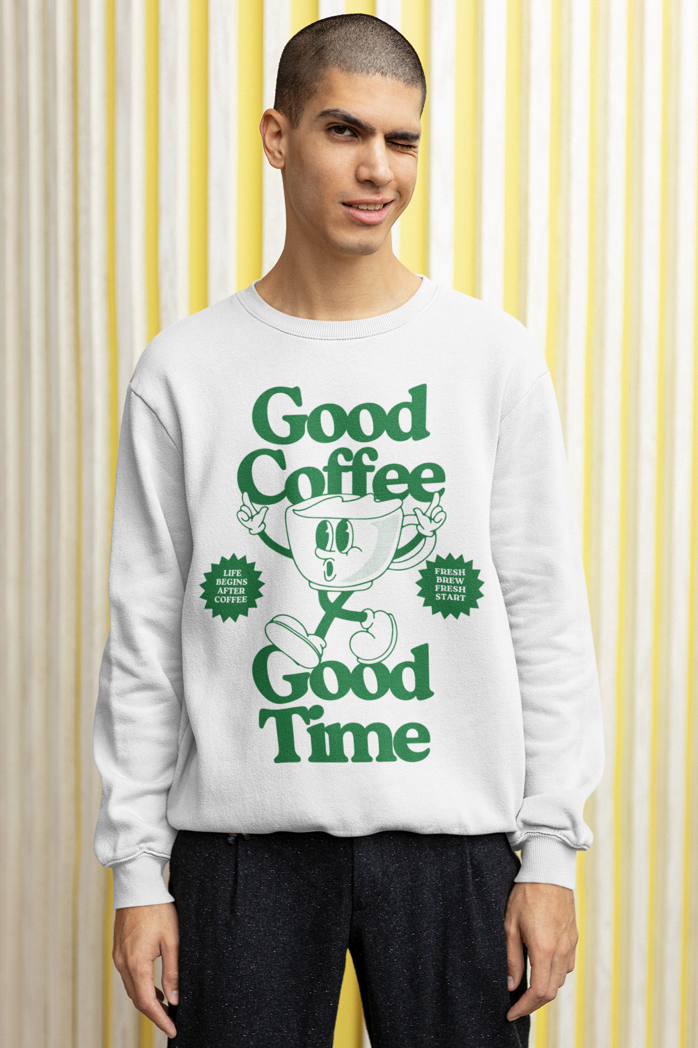 CAPPUCCINO - Coffee (Sweatshirt)