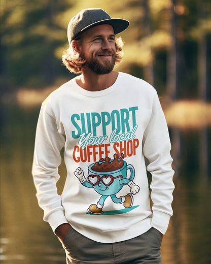 FLAT WHITE - Coffee (Sweatshirt)