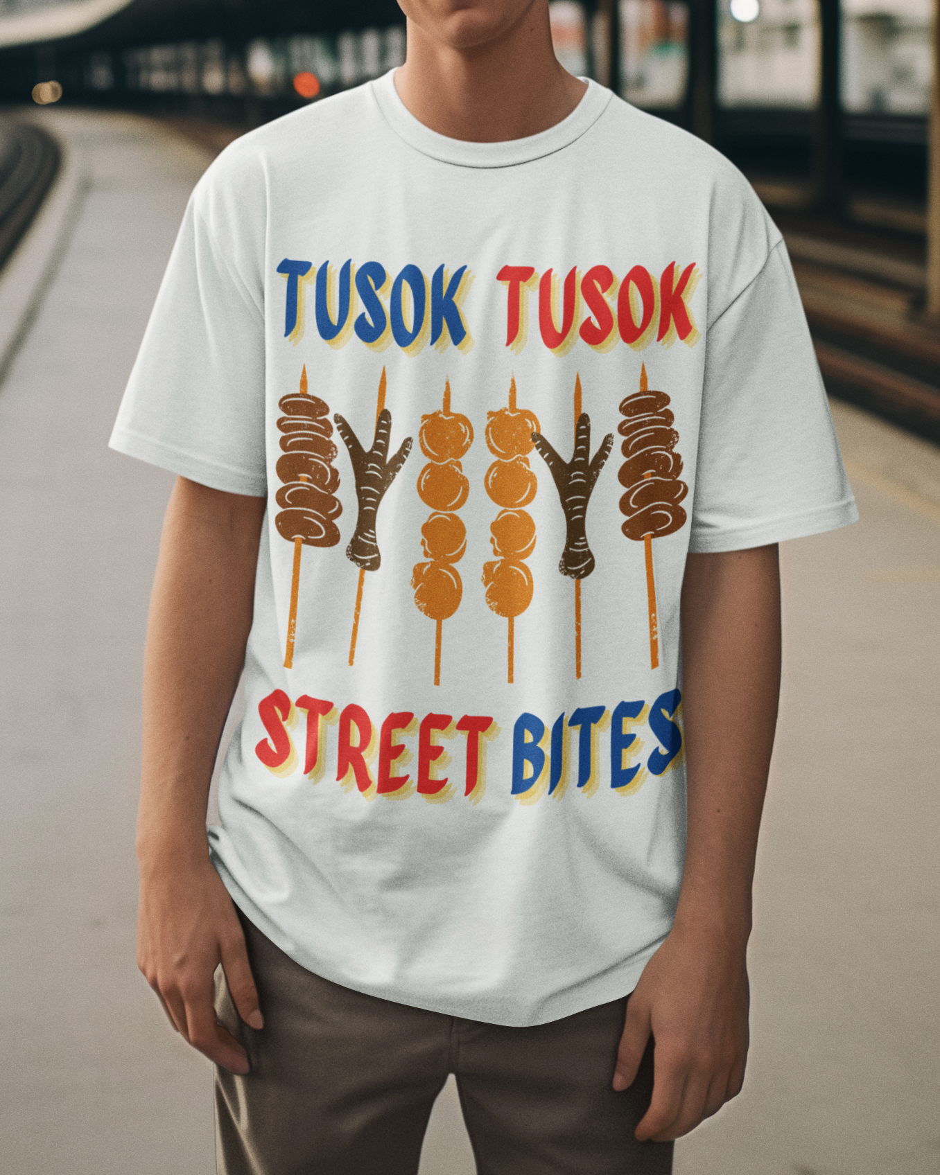 TUSOK-TUSOK 4 - Filipino Food (Basic Tee)