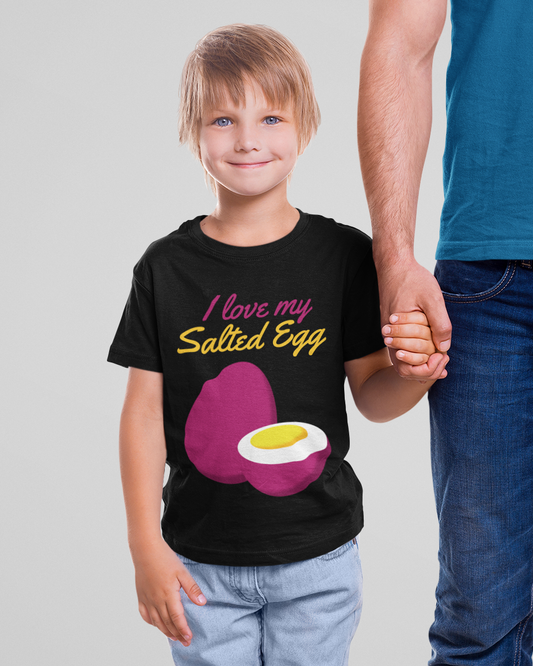 SALTED EGG 1 - Filipino Food (Kids Tee)