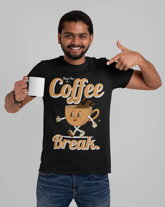 MEDIUM DARK ROAST COFFEE - Coffee (Basic Tee)