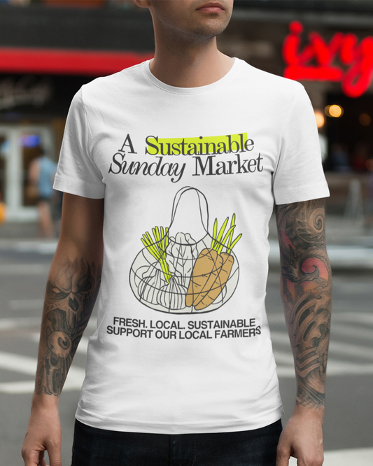 SUNDAY MARKET - Foodie (Basic Tee)