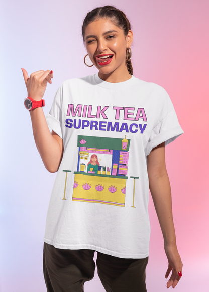 CARAMEL MILK TEA - Drinks (Basic Tee)