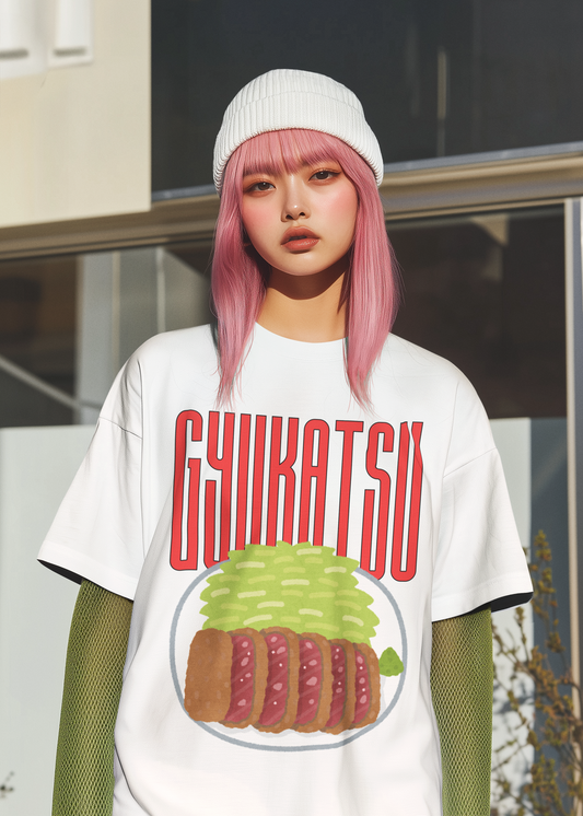 GYUKATSU - Japanese Food (Basic Tee)