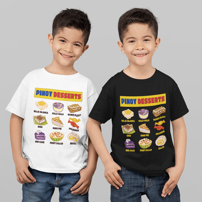 PINOY DESSERTS - Filipino Food (Kids Tee)