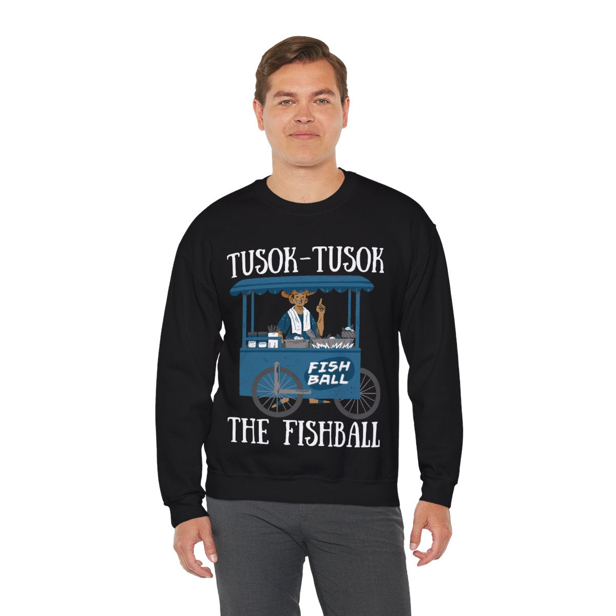 FISHBALL 1 - Filipino Food (Sweatshirt)