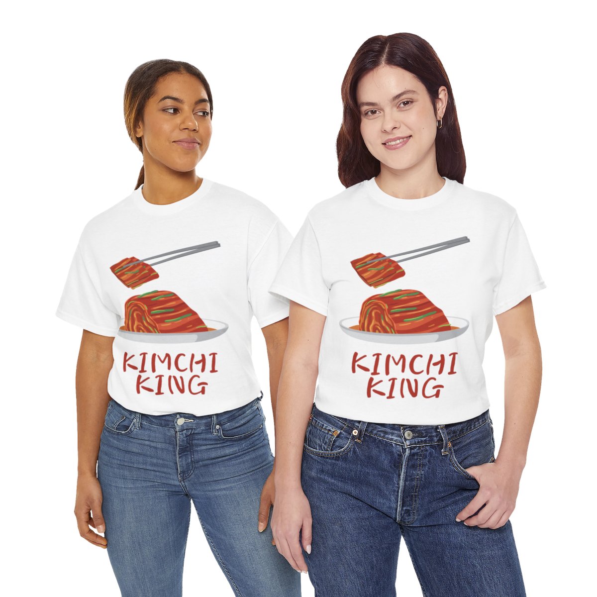 KIMCHI KING - Korean Food (Basic Tee)