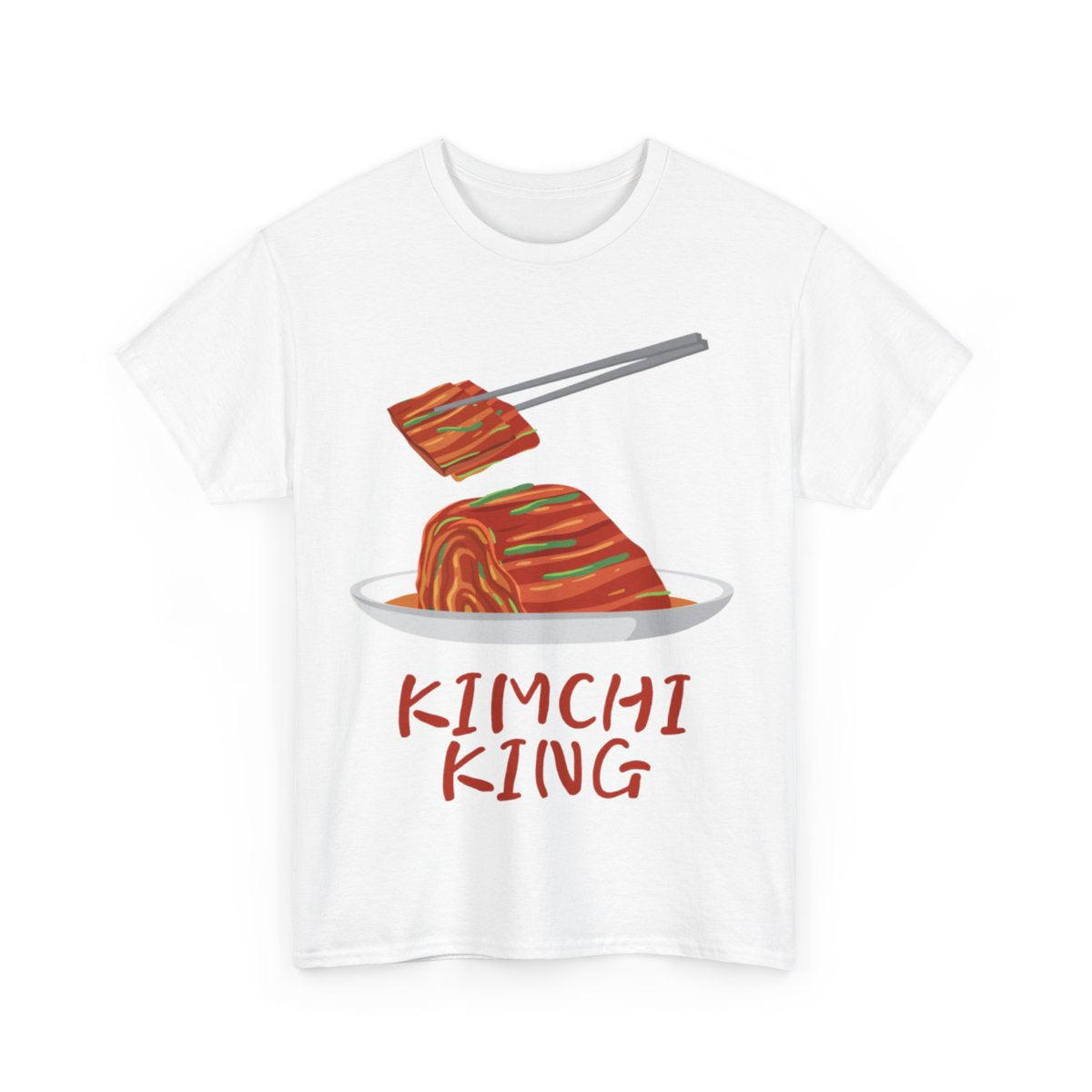 KIMCHI KING - Korean Food (Basic Tee)