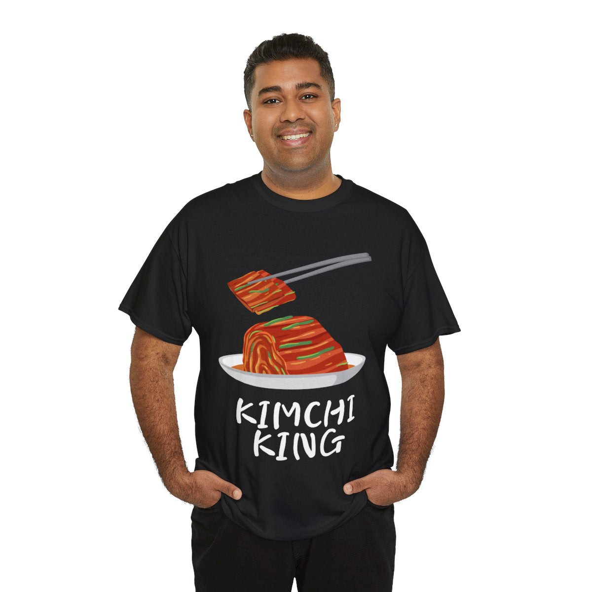 KIMCHI KING - Korean Food (Basic Tee)