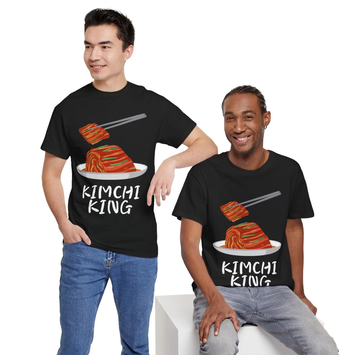KIMCHI KING - Korean Food (Basic Tee)