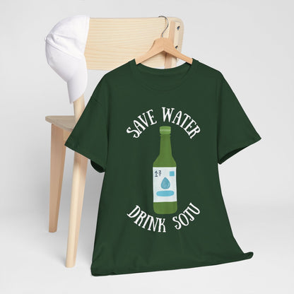 GREEN GRAPE SOJU - Korean Food (Basic Tee)