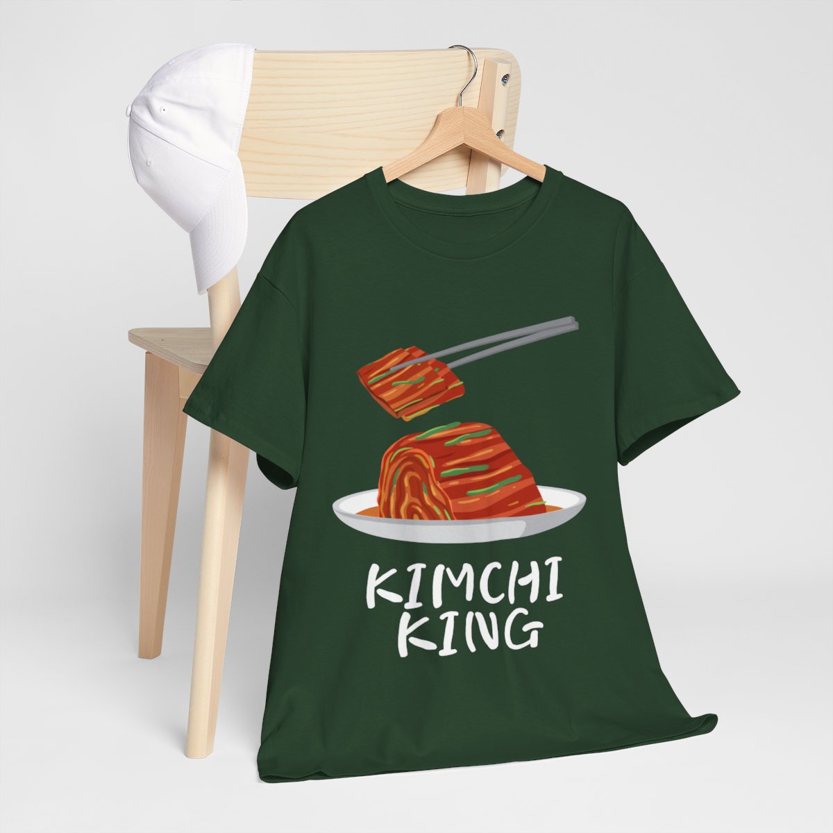 KIMCHI KING - Korean Food (Basic Tee)