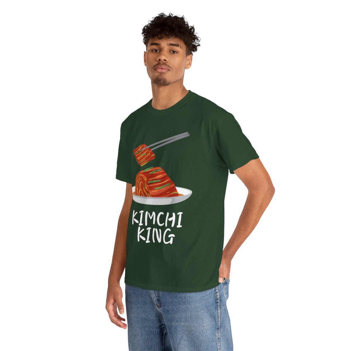 KIMCHI KING - Korean Food (Basic Tee)