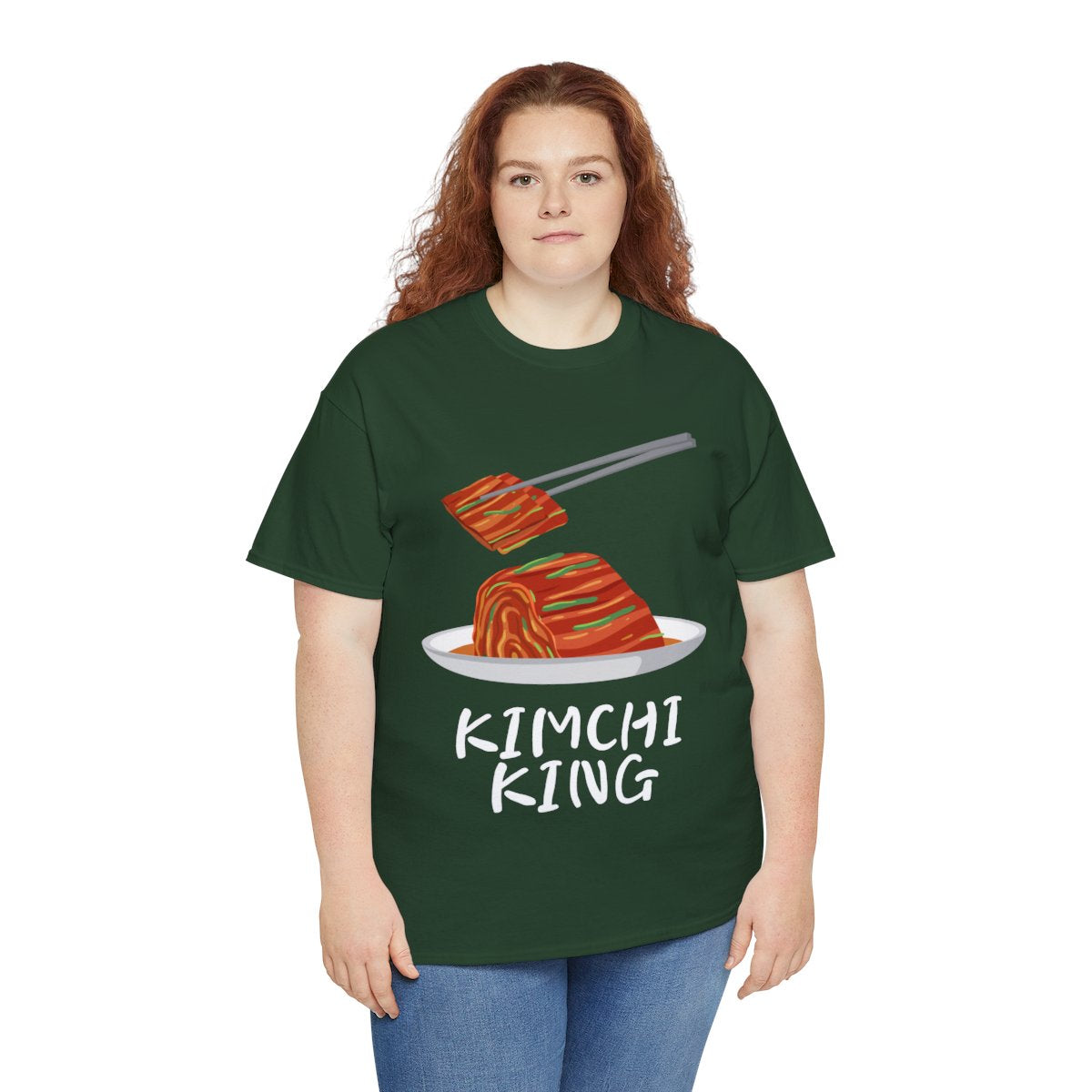 KIMCHI KING - Korean Food (Basic Tee)