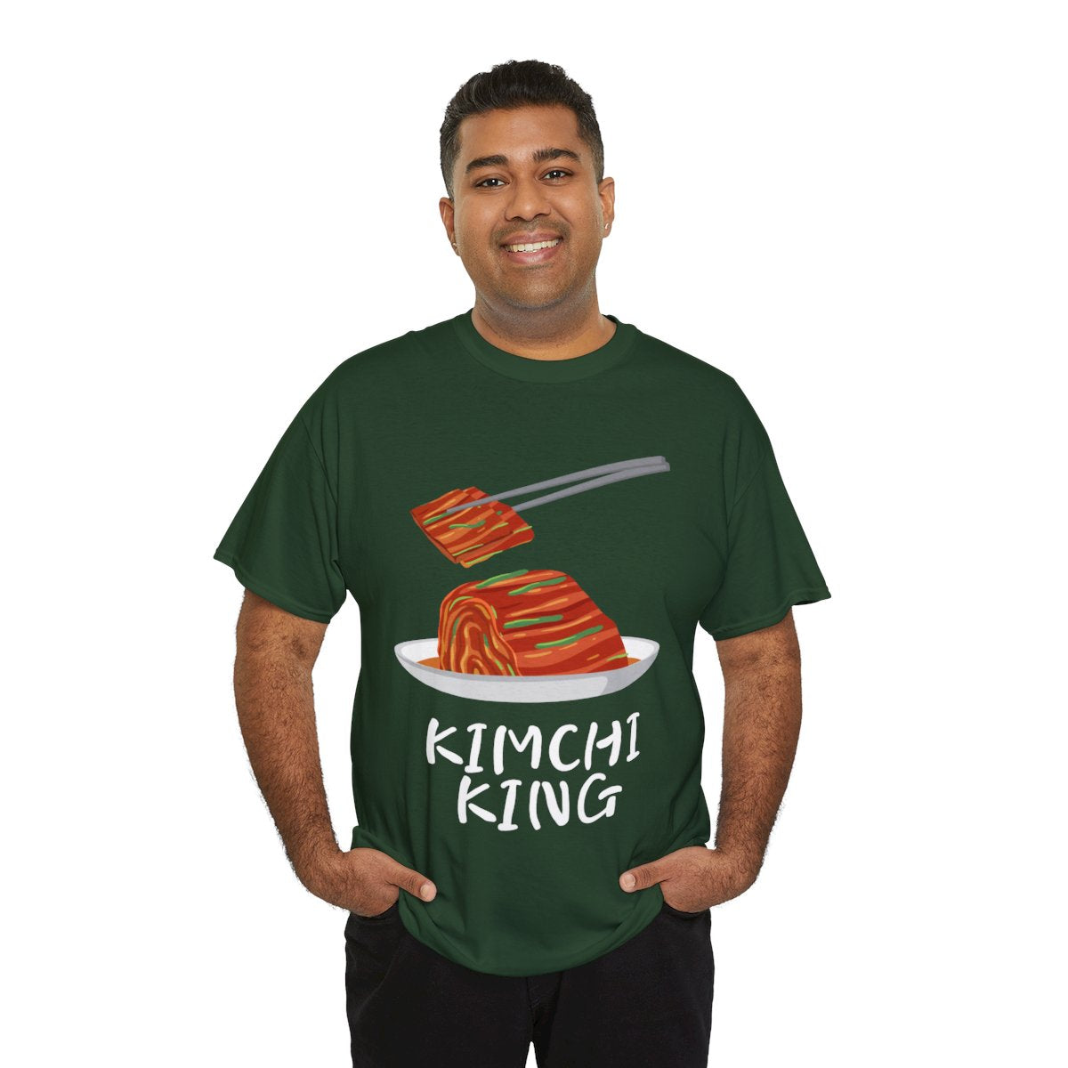 KIMCHI KING - Korean Food (Basic Tee)