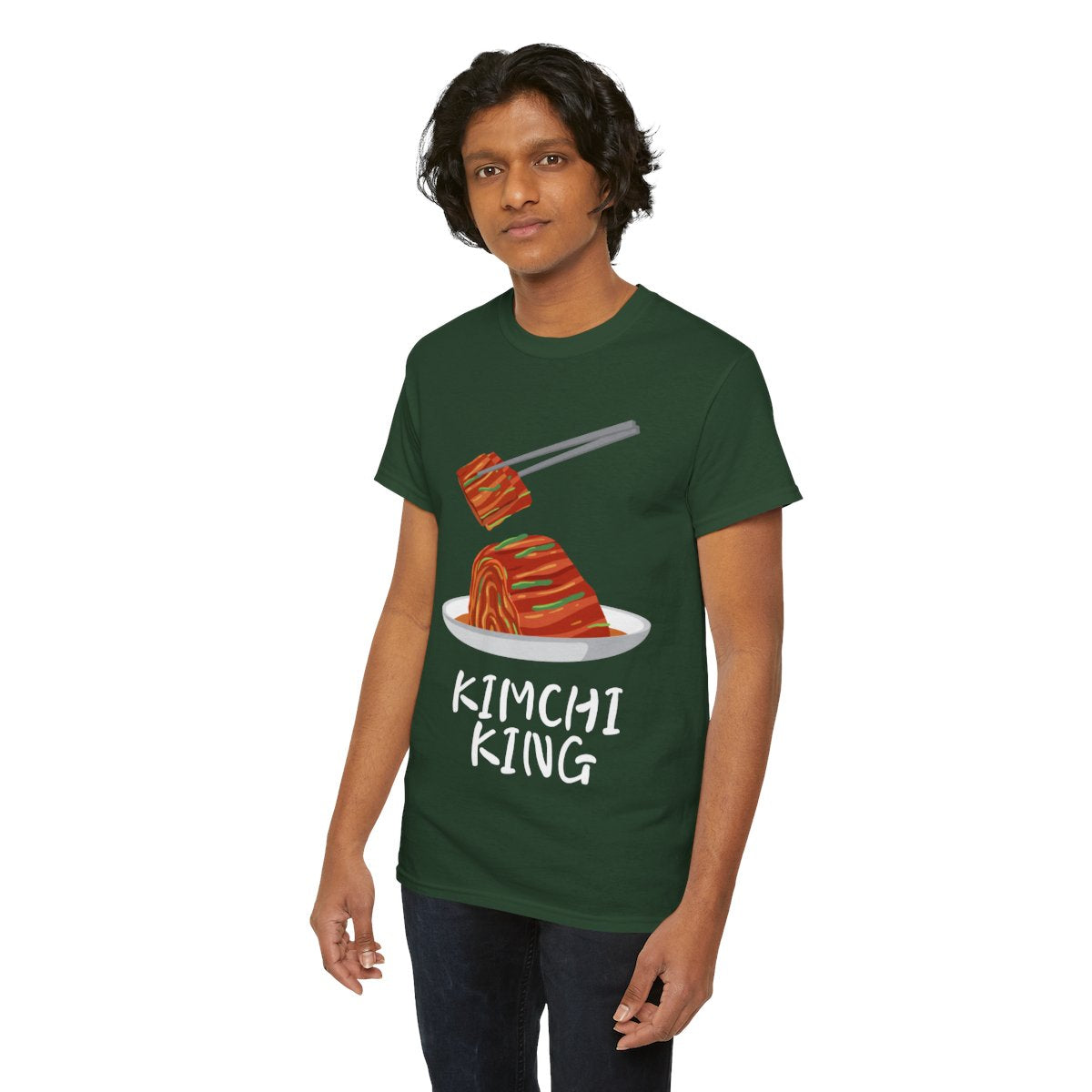 KIMCHI KING - Korean Food (Basic Tee)