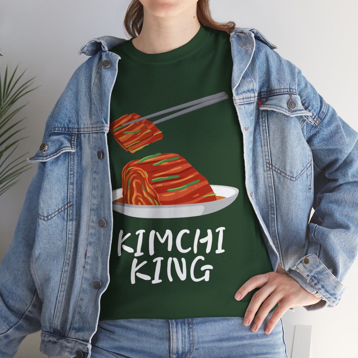 KIMCHI KING - Korean Food (Basic Tee)