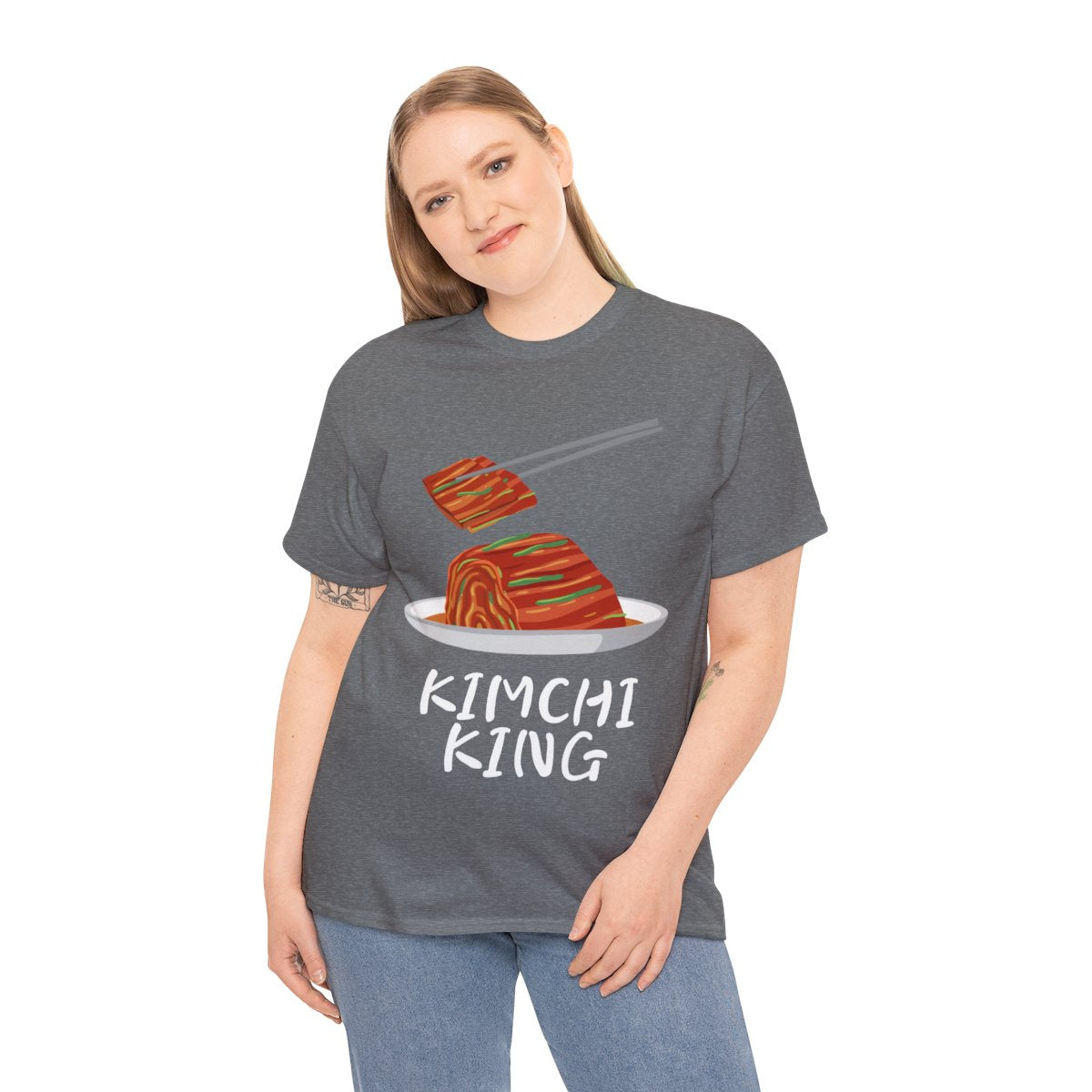 KIMCHI KING - Korean Food (Basic Tee)