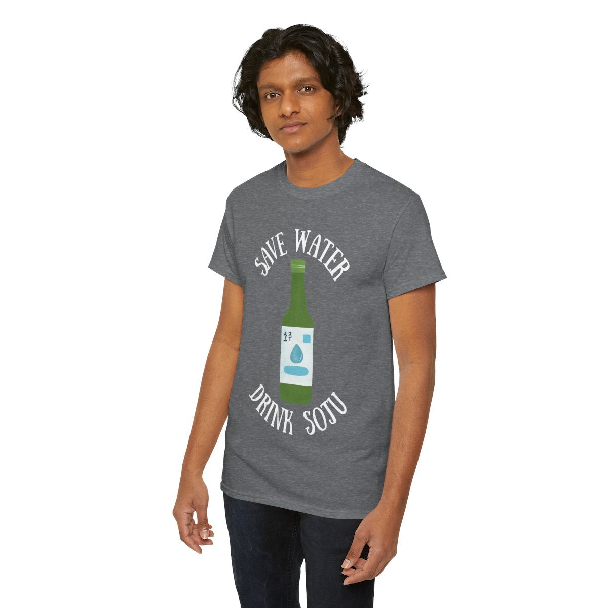 GREEN GRAPE SOJU - Korean Food (Basic Tee)