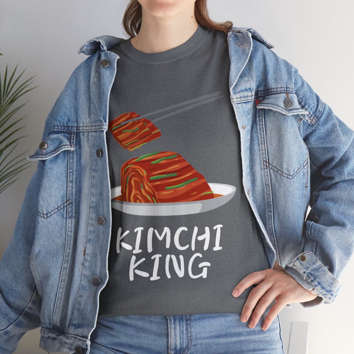 KIMCHI KING - Korean Food (Basic Tee)