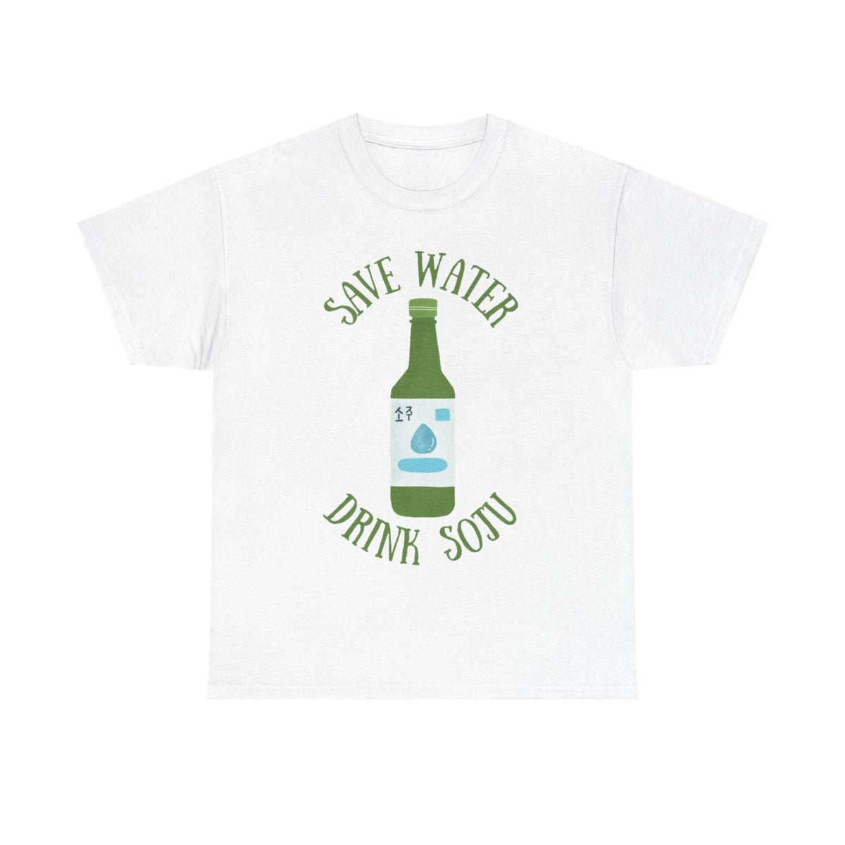 GREEN GRAPE SOJU - Korean Food (Basic Tee)