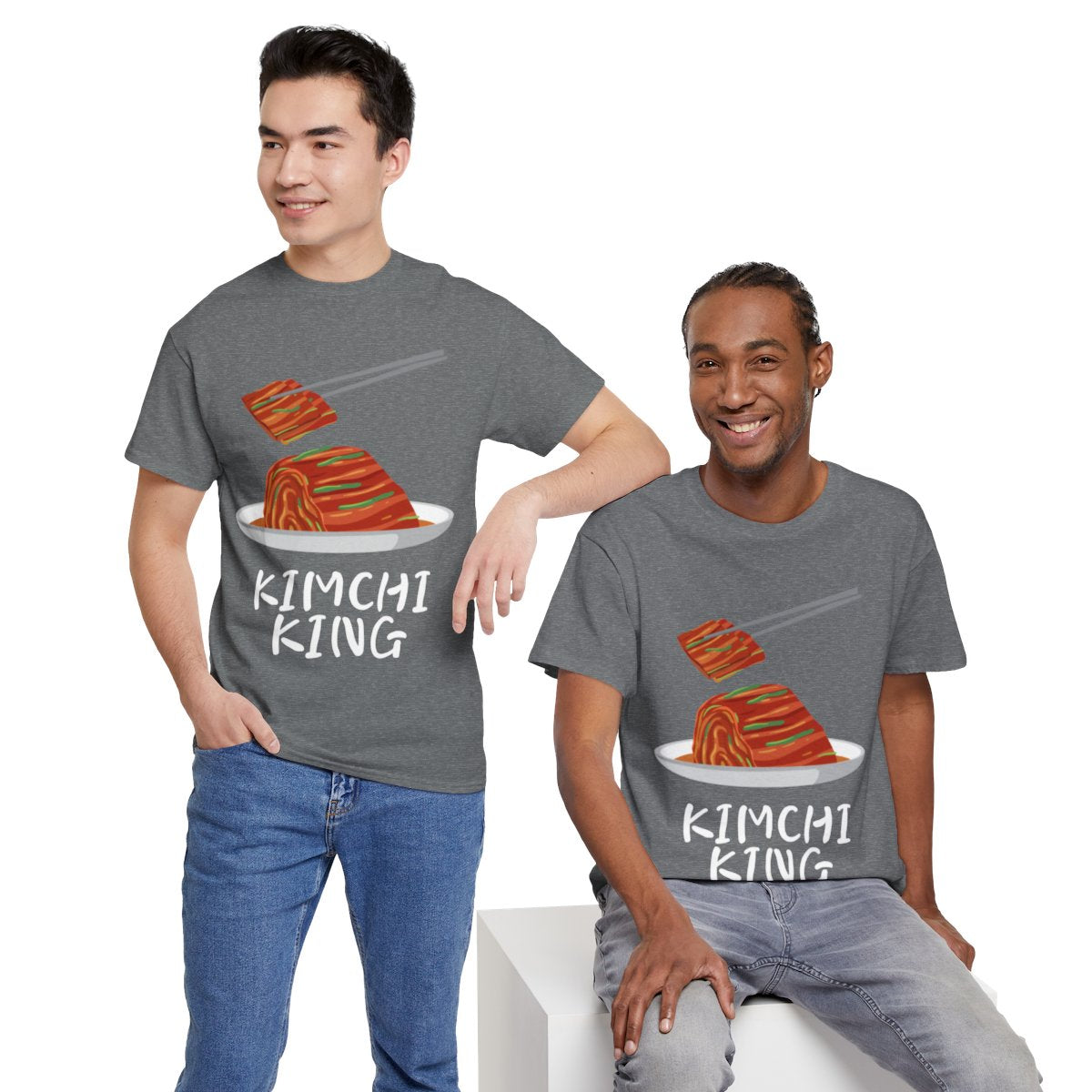 KIMCHI KING - Korean Food (Basic Tee)