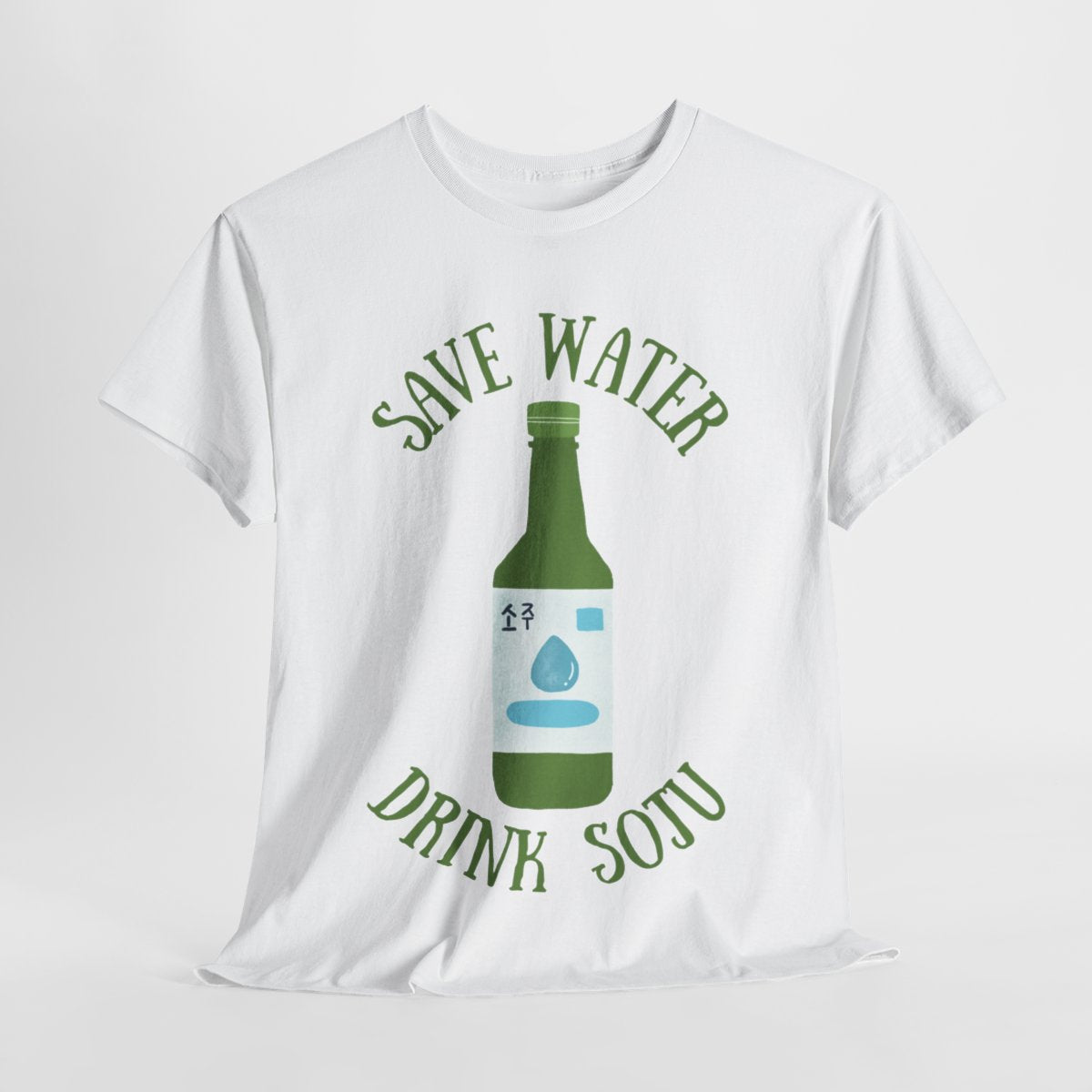 GREEN GRAPE SOJU - Korean Food (Basic Tee)