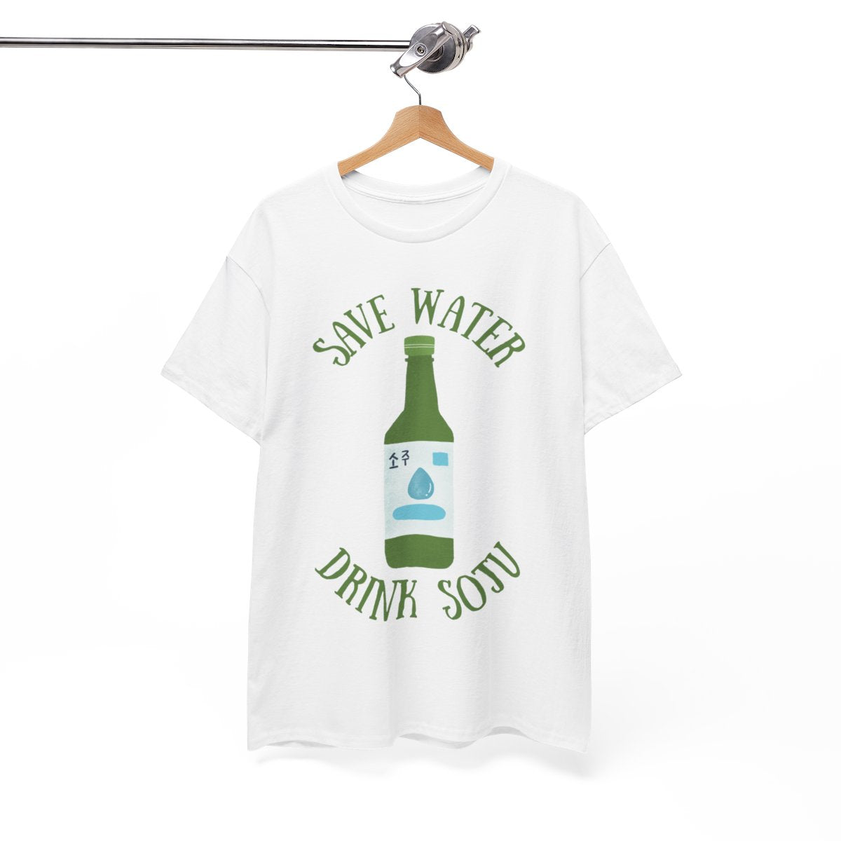 GREEN GRAPE SOJU - Korean Food (Basic Tee)