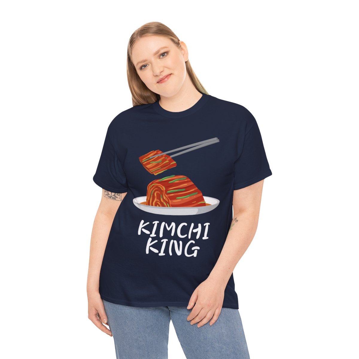 KIMCHI KING - Korean Food (Basic Tee)