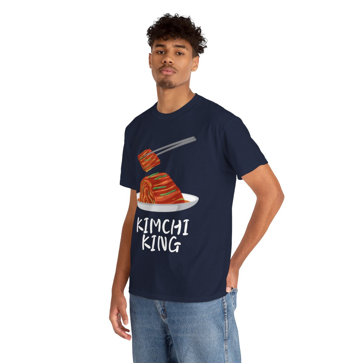KIMCHI KING - Korean Food (Basic Tee)