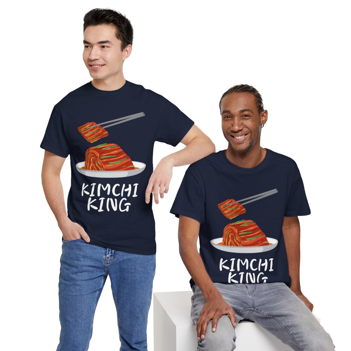 KIMCHI KING - Korean Food (Basic Tee)
