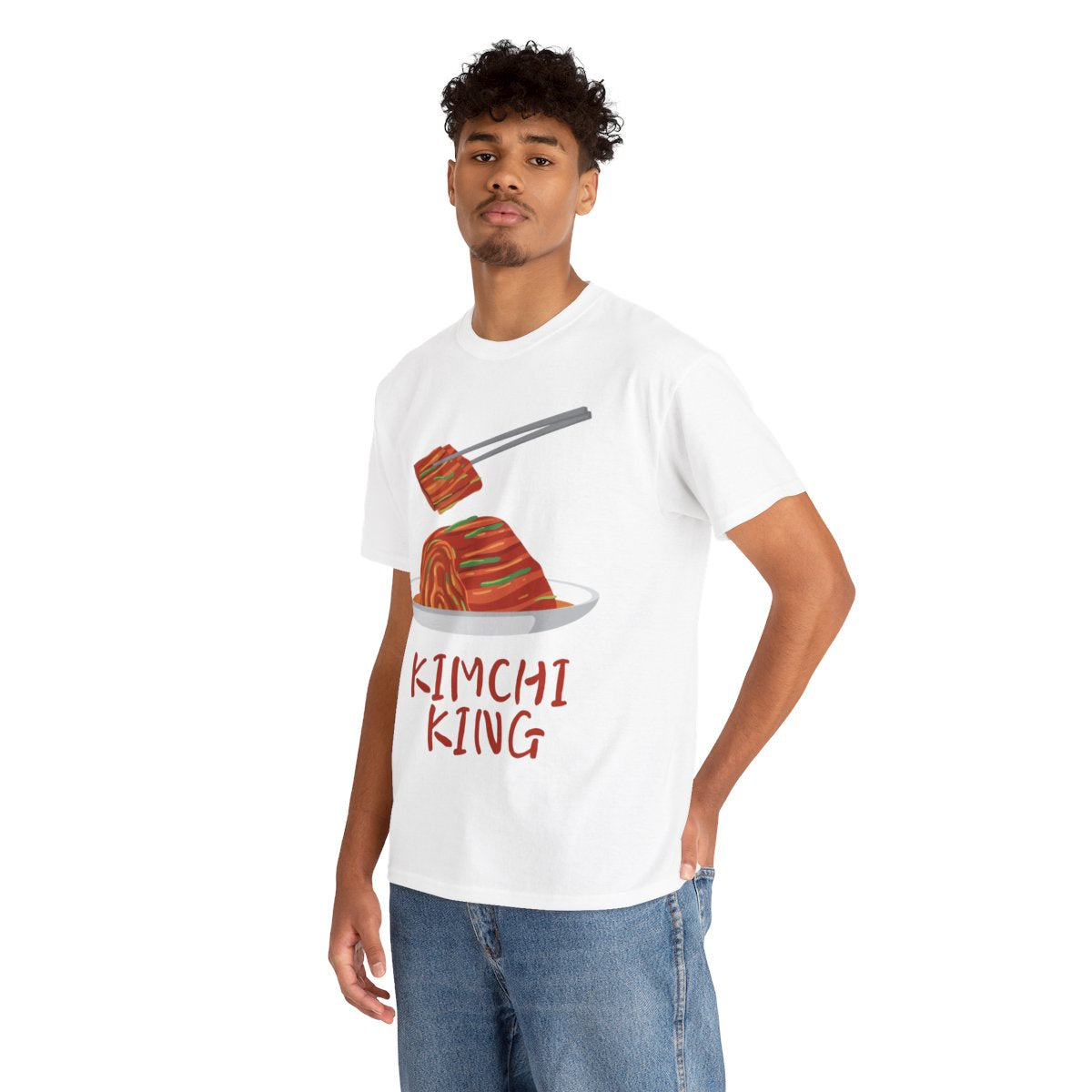 KIMCHI KING - Korean Food (Basic Tee)